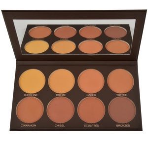 KAB Cosmetics Contour Palette. Pigment, Defining, Fade, Glow, Lift, Sexy, Tanned